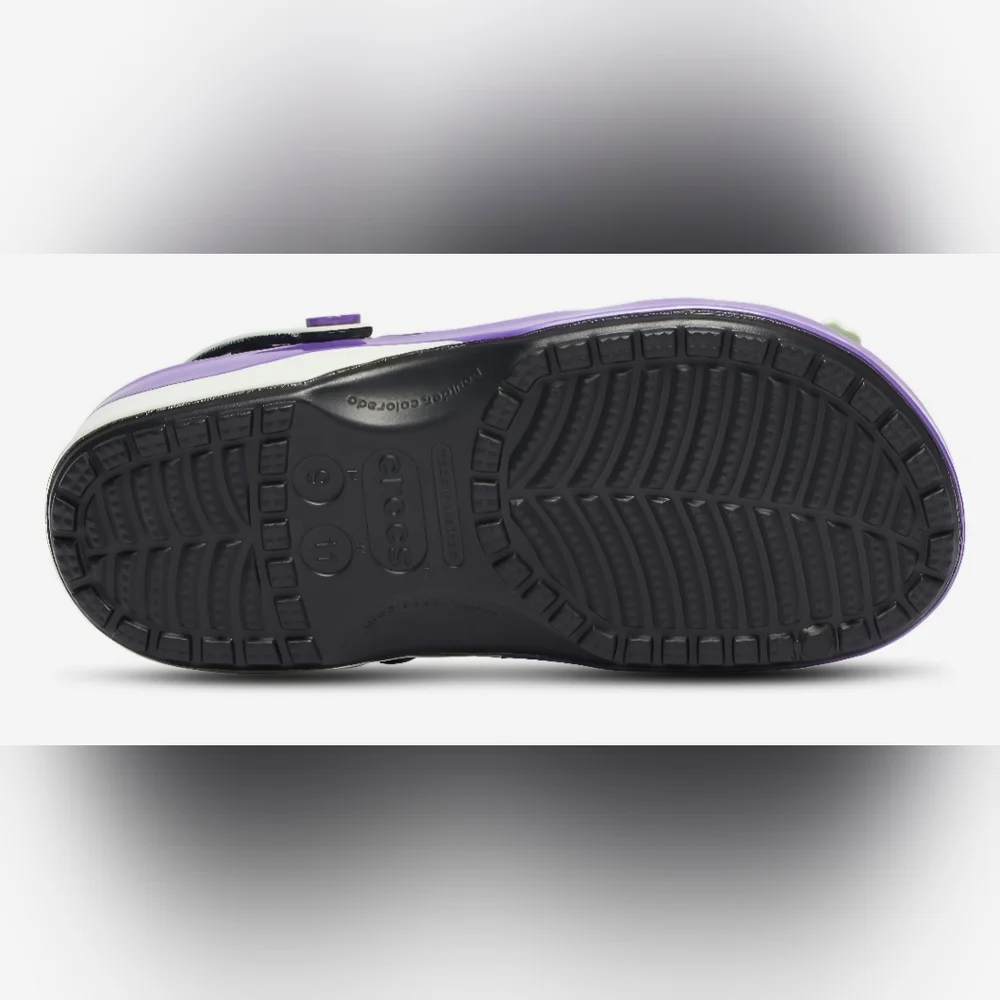 🔺️🆕️🔺️CROCS Mens Lavender and White Crocs.